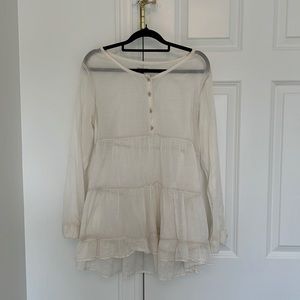Vintage Sheer Tunic/Coverup
